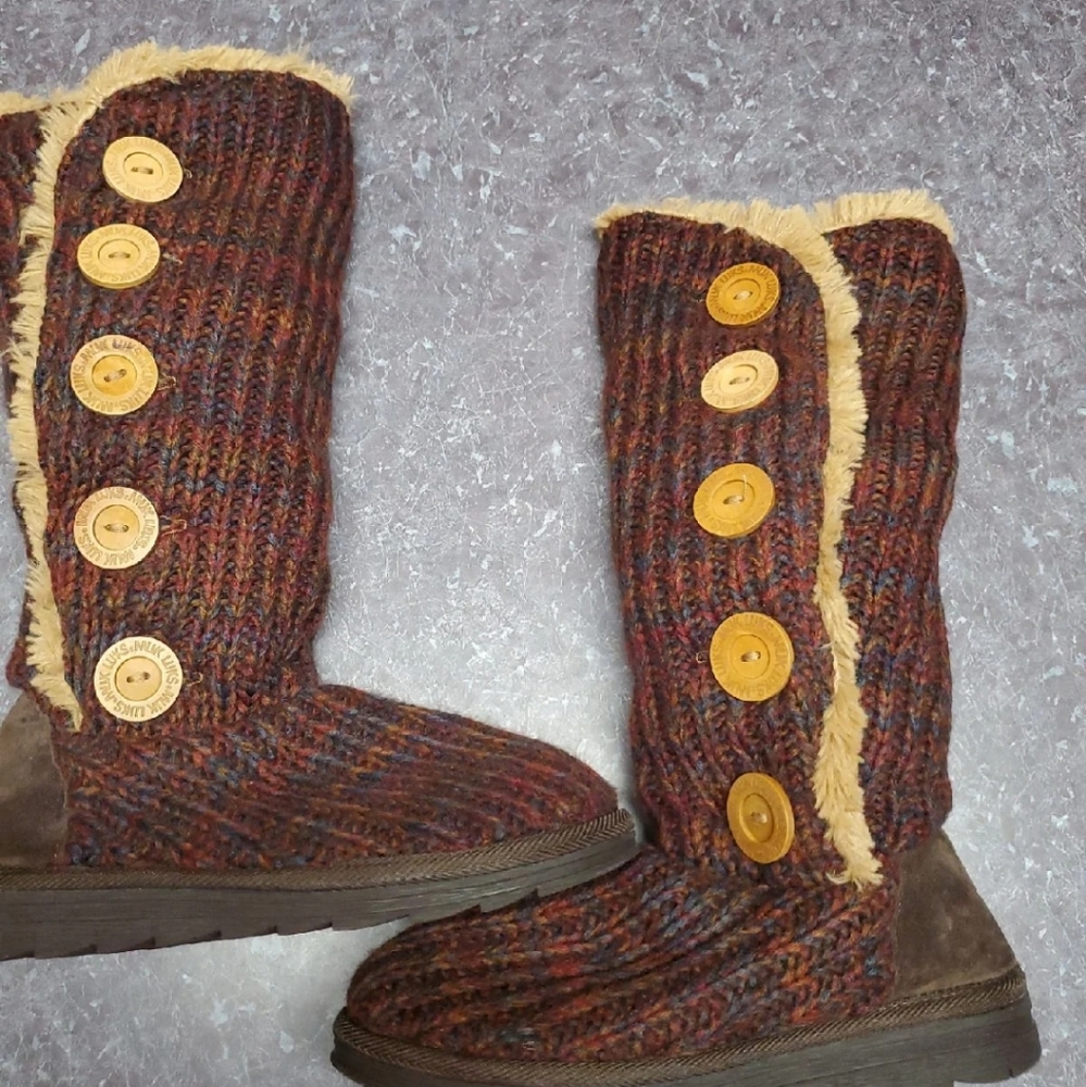 Mukluks tall cardi women's boots 7